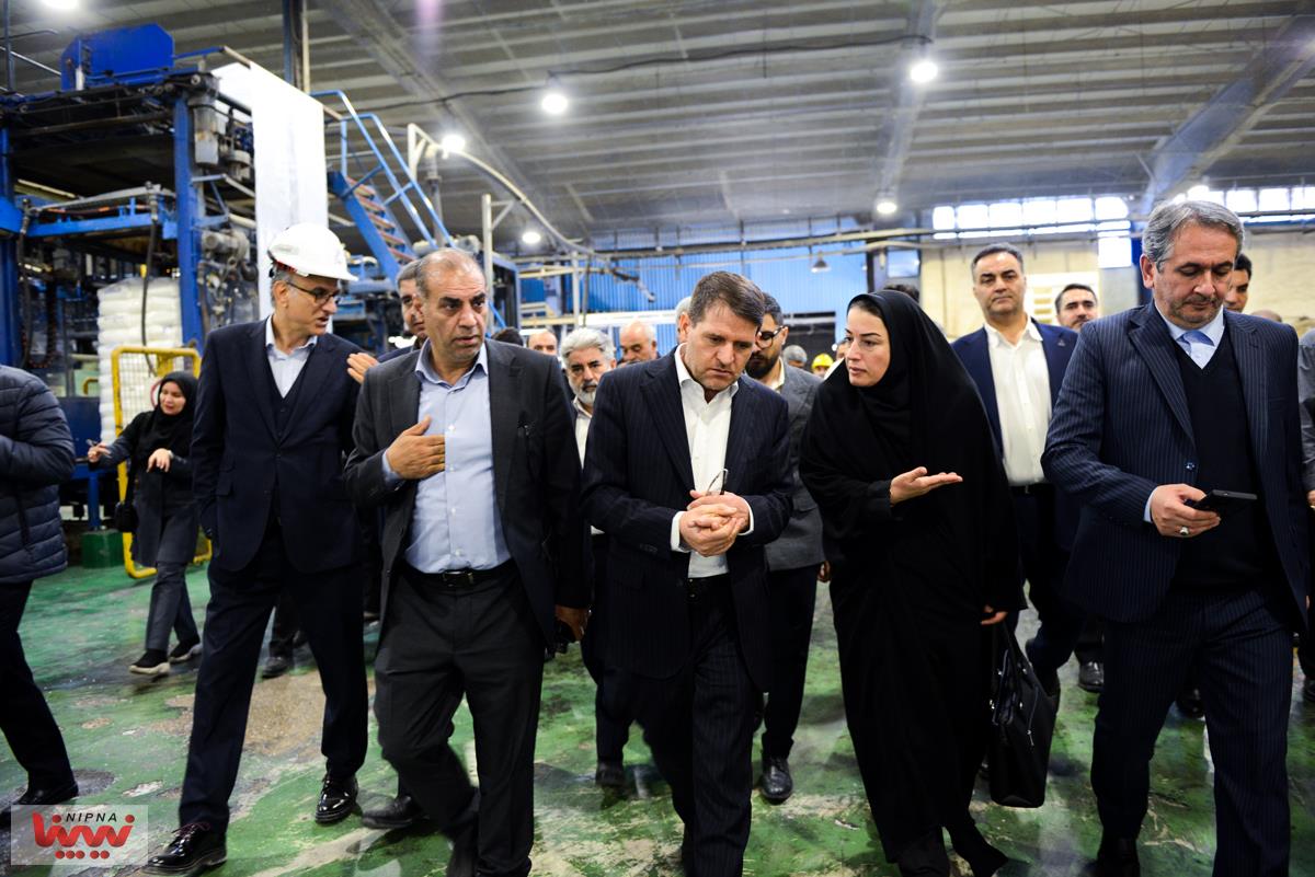 گزارش تصویری بازدید معاون وزیر نفت و مدیرعامل شرکت ملی صنایع پتروشیمی از پتروشیمی مارون 2