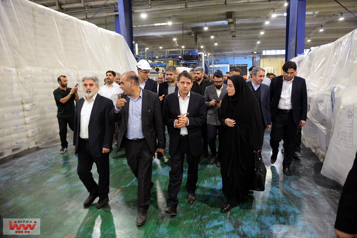 گزارش تصویری بازدید معاون وزیر نفت و مدیرعامل شرکت ملی صنایع پتروشیمی از پتروشیمی مارون 1