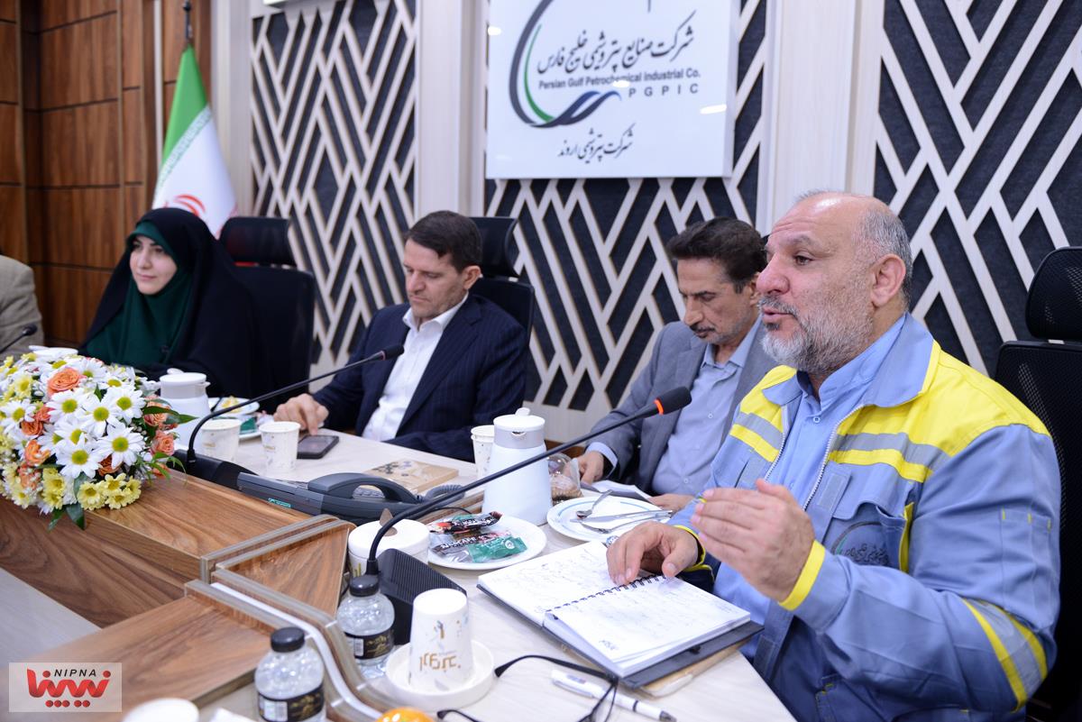 گزارش تصویری بازدید معاون وزیر نفت و مدیرعامل شرکت ملی صنایع پتروشیمی از پتروشیمی اروند 10