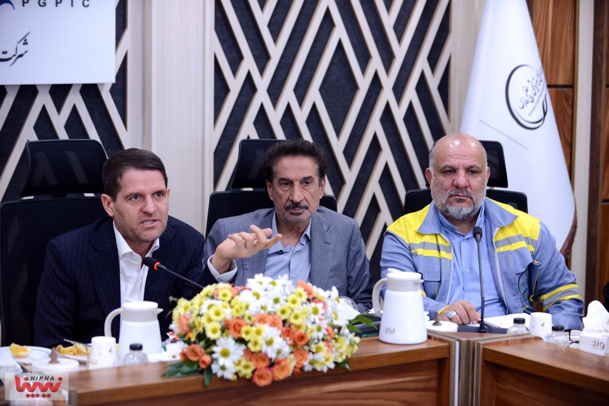 گزارش تصویری بازدید معاون وزیر نفت و مدیرعامل شرکت ملی صنایع پتروشیمی از پتروشیمی اروند 6