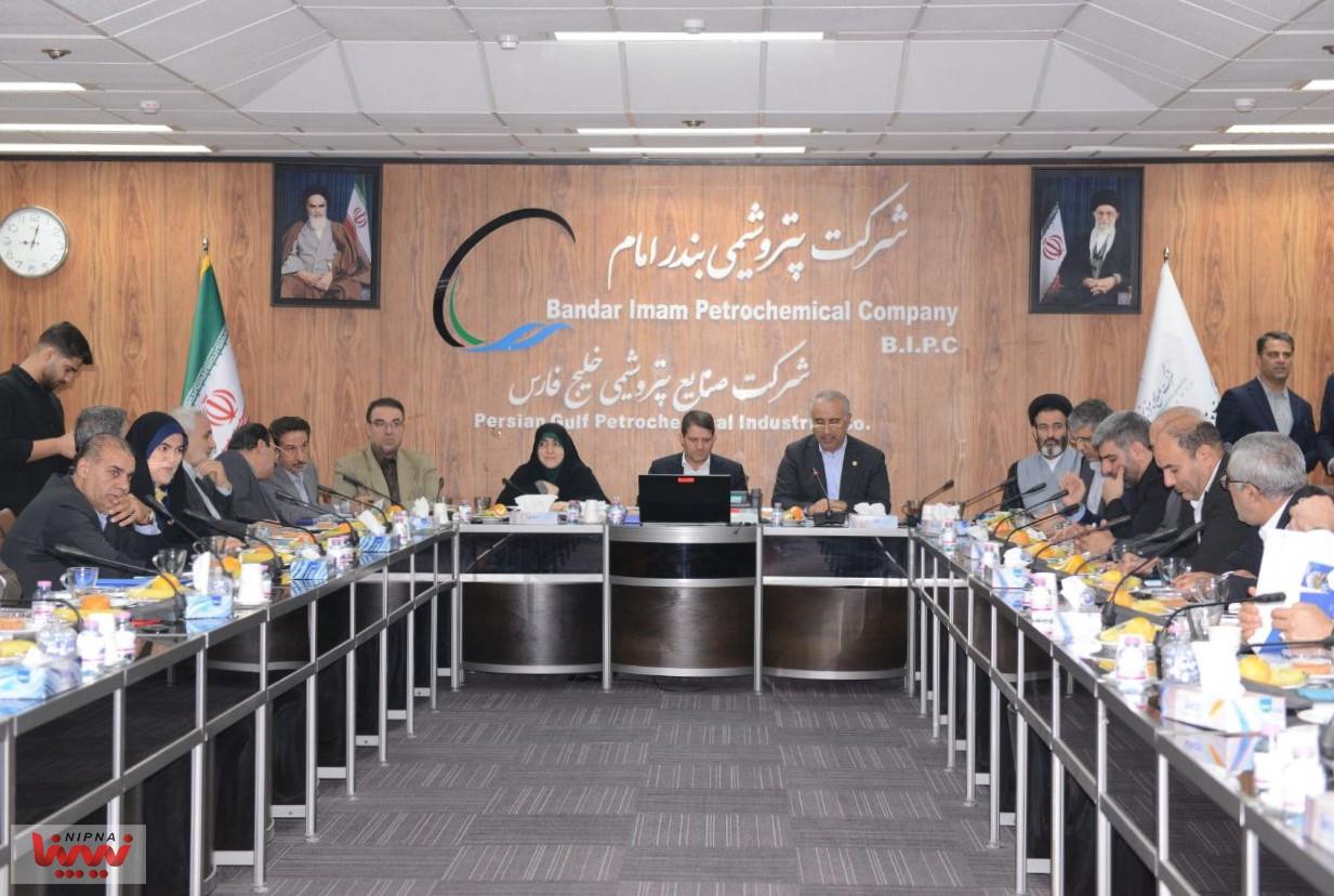 بازدید معاون‌ وزیر نفت و مدیرعامل شرکت ملی صنایع پتروشیمی از پتروشیمی بندر امام 27