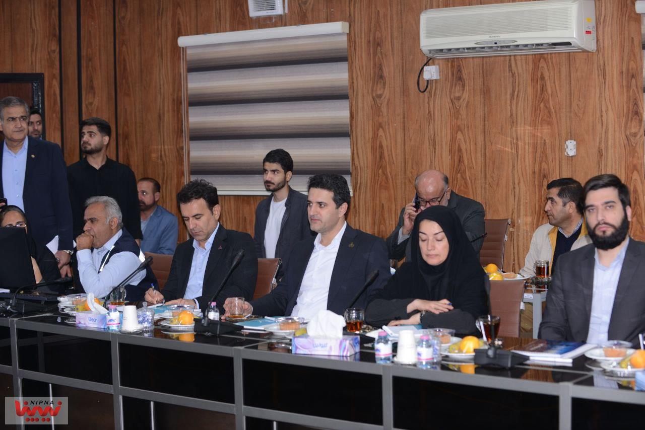 بازدید معاون‌ وزیر نفت و مدیرعامل شرکت ملی صنایع پتروشیمی از پتروشیمی بندر امام 25