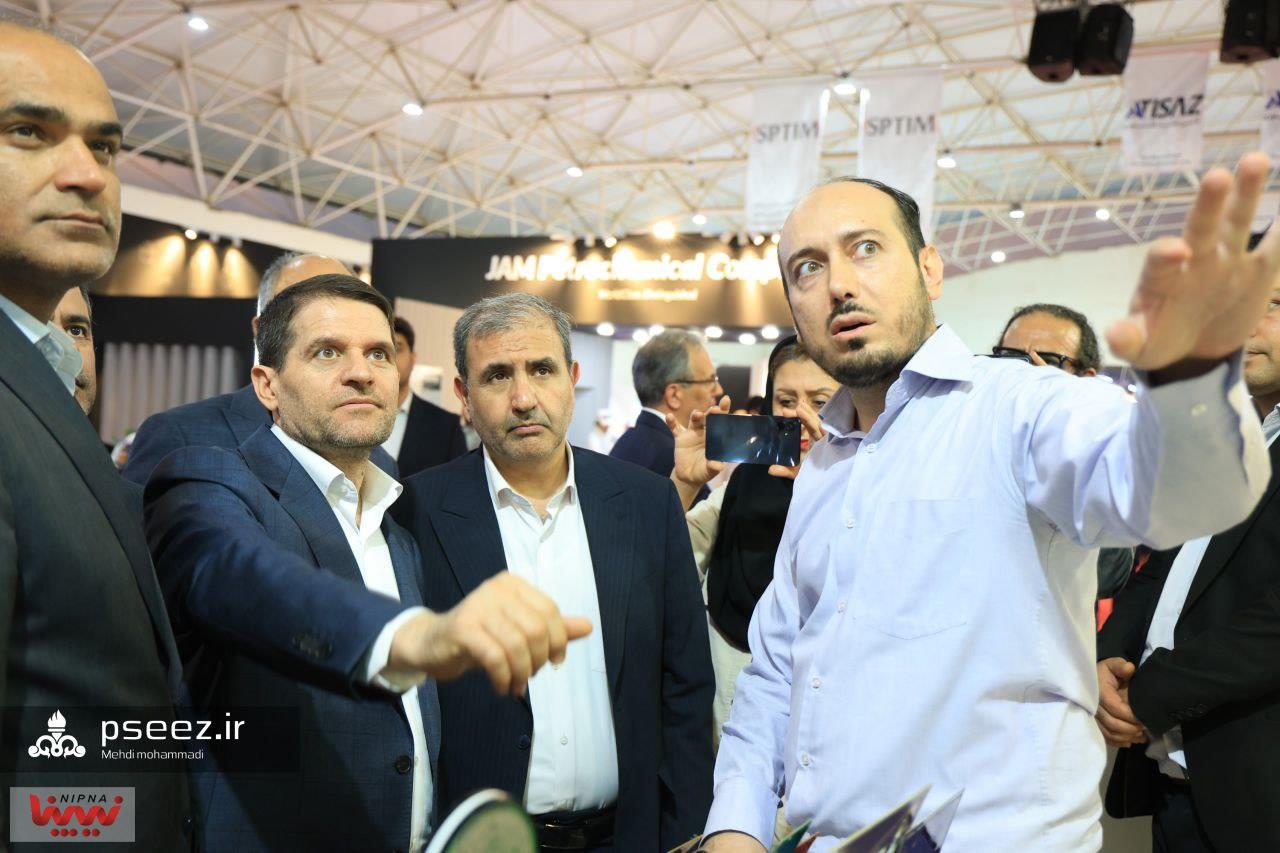 آیین آغاز به کار نهمین نمایشگاه تخصصی ساخت داخل در صنعت نفت، گاز و پتروشیمی در عسلویه 16