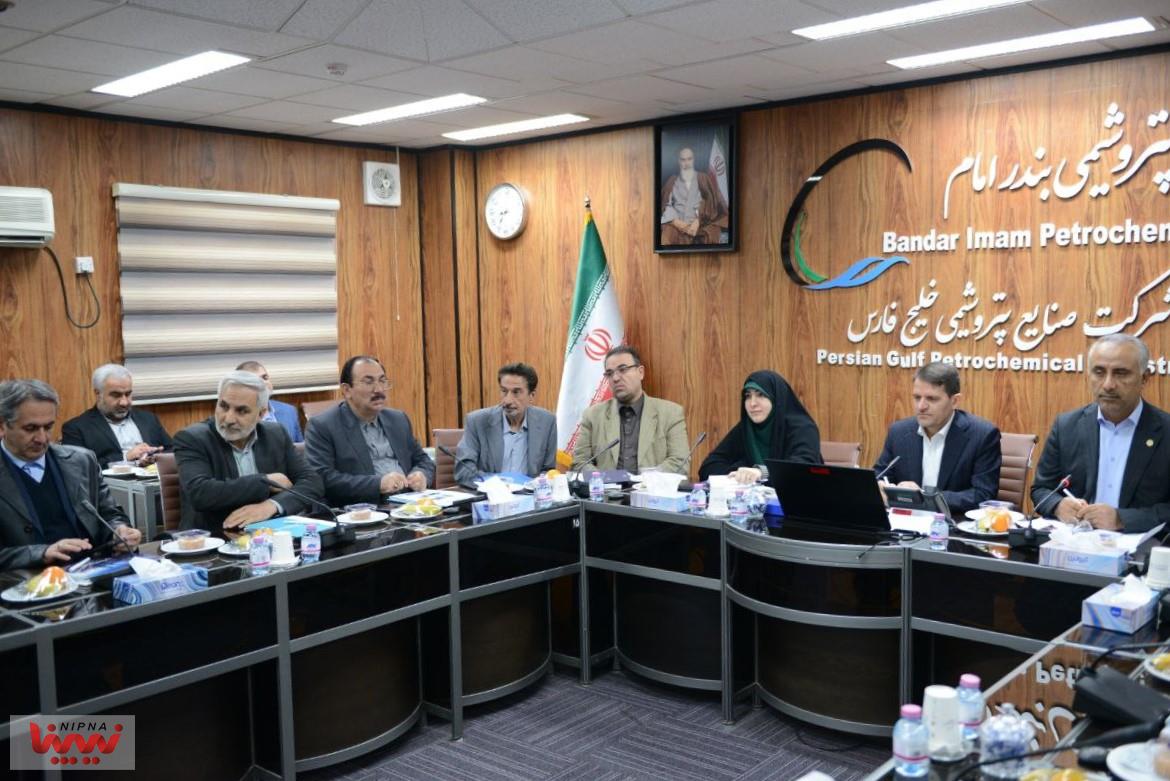 بازدید معاون‌ وزیر نفت و مدیرعامل شرکت ملی صنایع پتروشیمی از پتروشیمی بندر امام 28