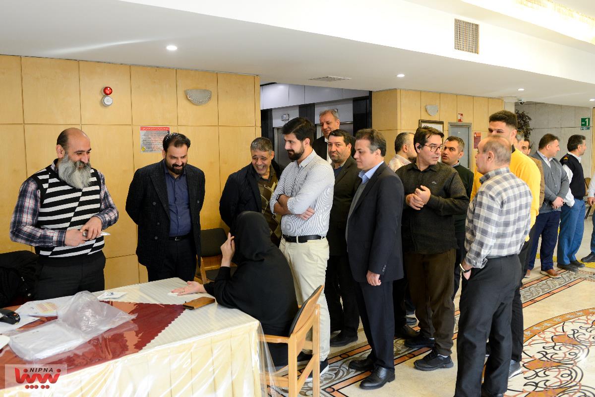 گزارش تصویری اهدای خون توسط کارکنان NPC به مناسبت دهه فجر 20