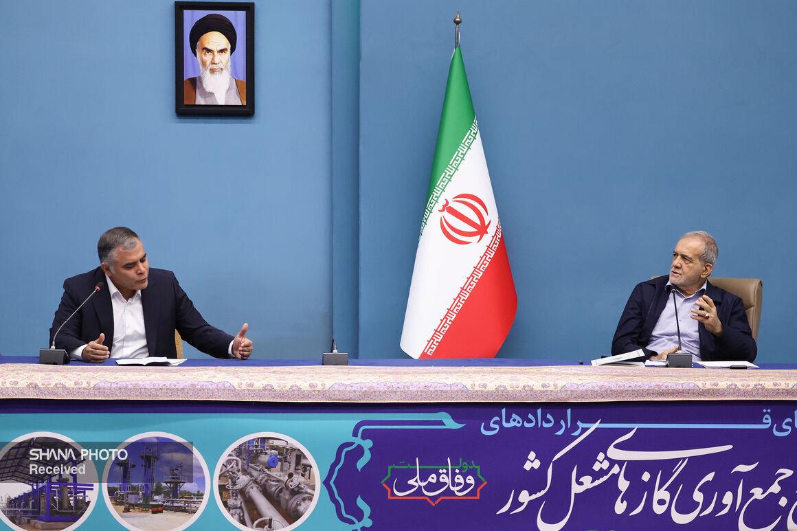 جمع‌آوری ۹ میلیون مترمکعب گازهای همراه و مشعل در دولت چهاردهم