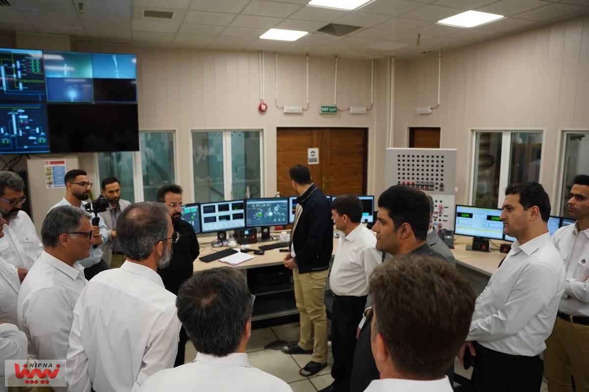 بازدید معاون وزیر نفت و مدیرعامل شرکت ملی صنایع پتروشیمی از پتروپالایش کنگان 7
