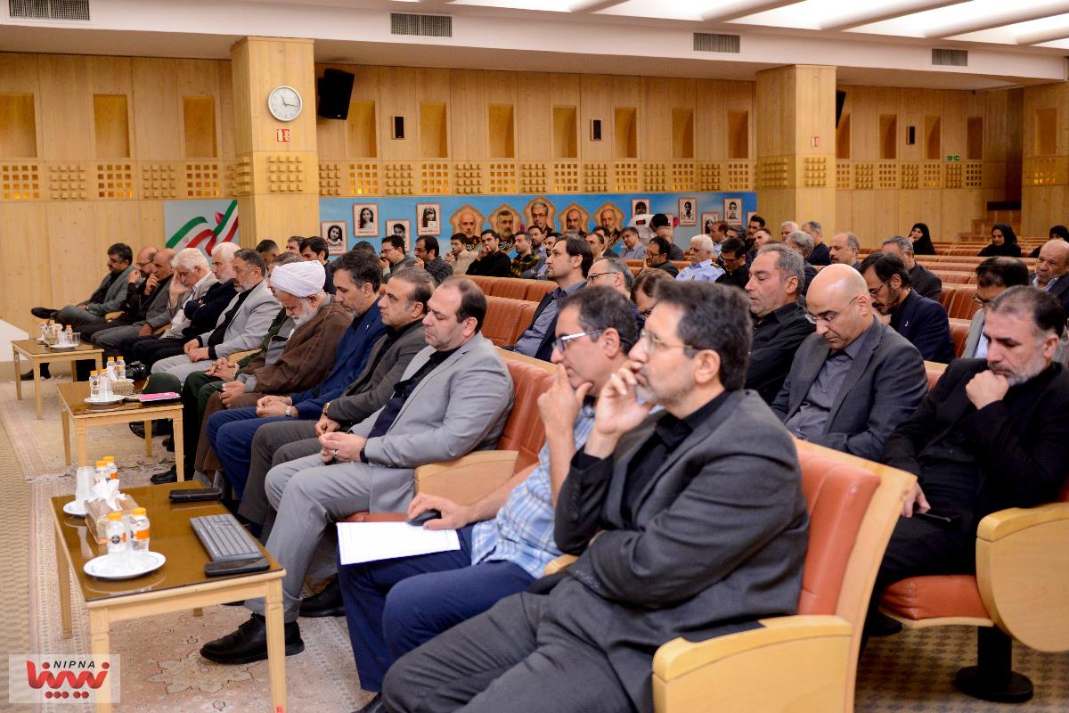 آیین گرامیداشت شهدای جنگ تحمیلی ۱۲ روزه و پاسداشت یاد شهدای اقتدار و اتحاد ملی 8