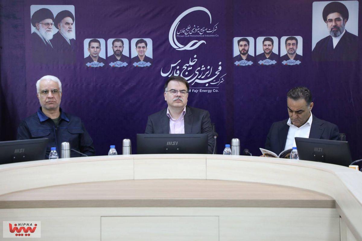 بازدید معاون وزیر نفت از شرکت فجر انرژی خلیج فارس 10