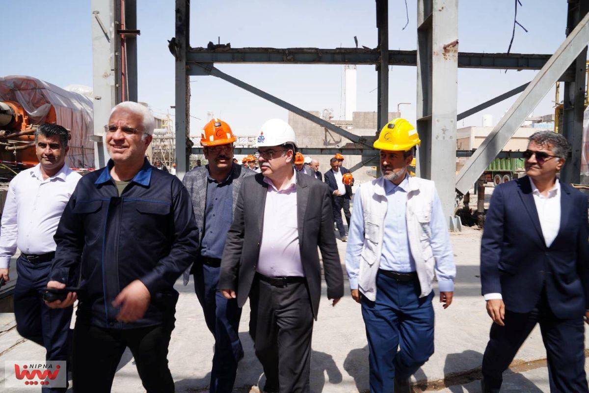 بازدید معاون وزیر نفت از شرکت فجر انرژی خلیج فارس 9