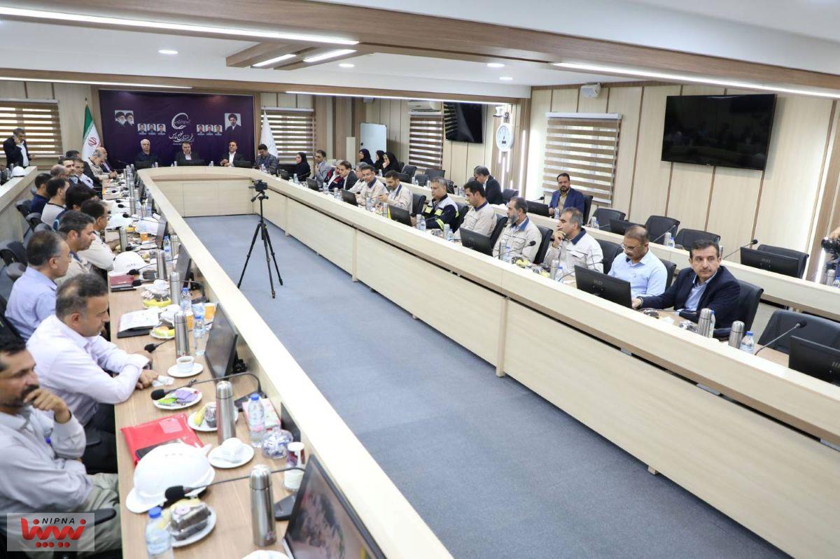 بازدید معاون وزیر نفت از شرکت فجر انرژی خلیج فارس 8