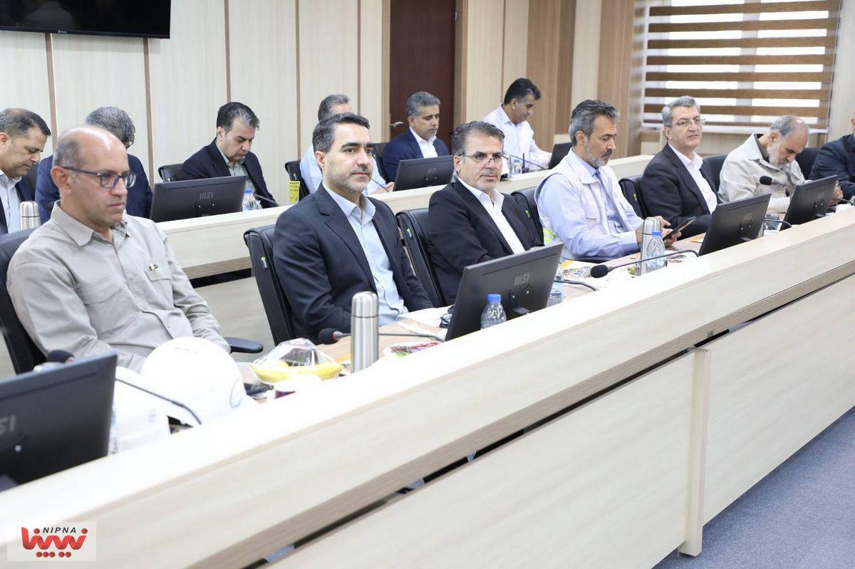 بازدید معاون وزیر نفت از شرکت فجر انرژی خلیج فارس 7