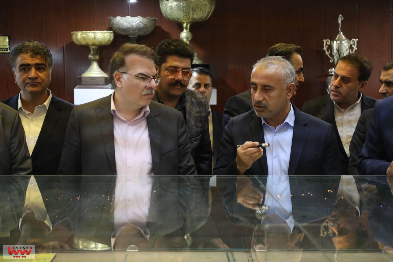 بازدید معاون وزیر نفت از پتروشیمی بندر امام 5